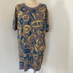 Blue fish T shirt 1986